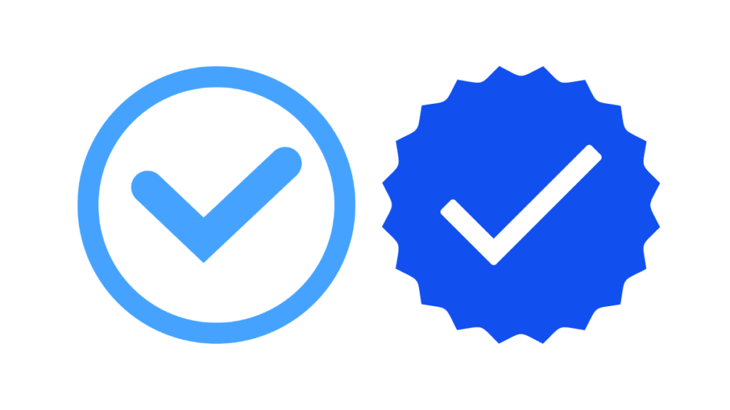 Social Media Blue Tick Verification Badge Service for Brands