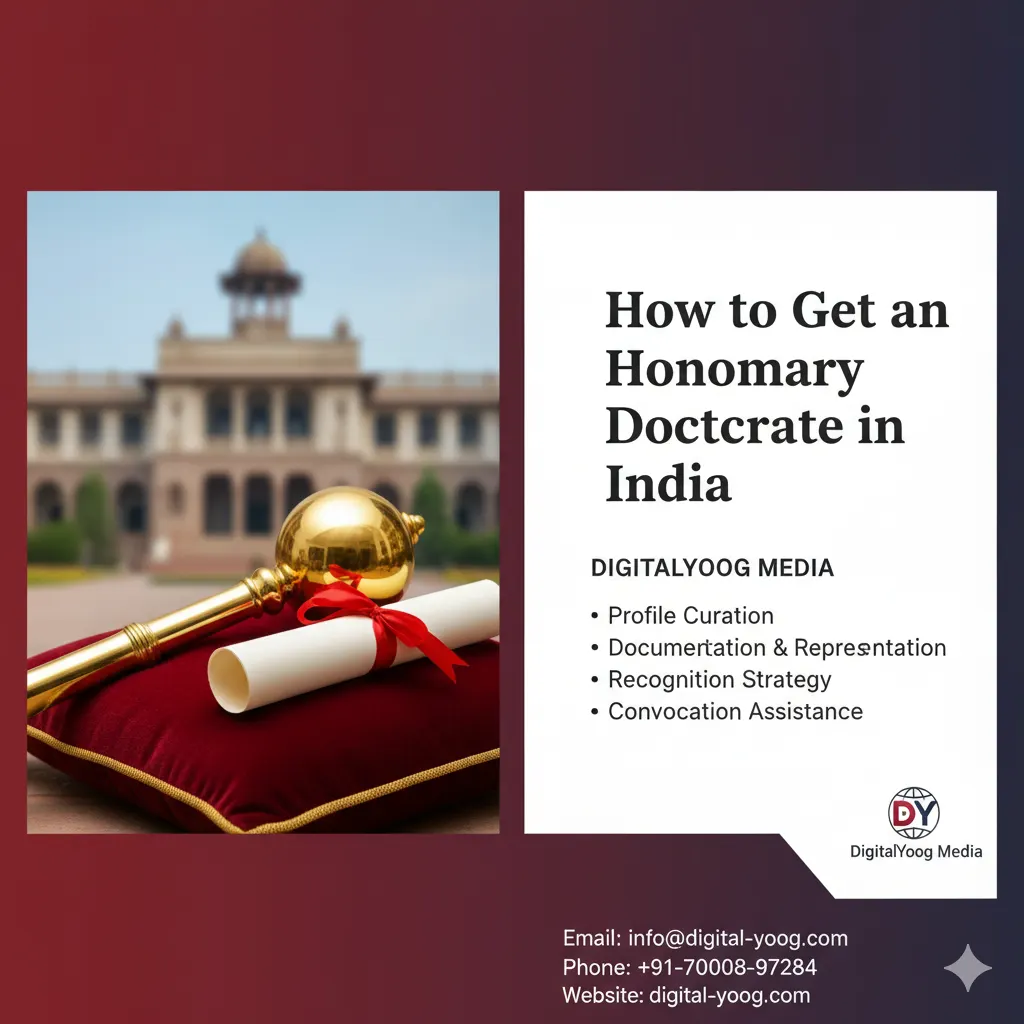 How to Get an Honorary Doctorate in India?