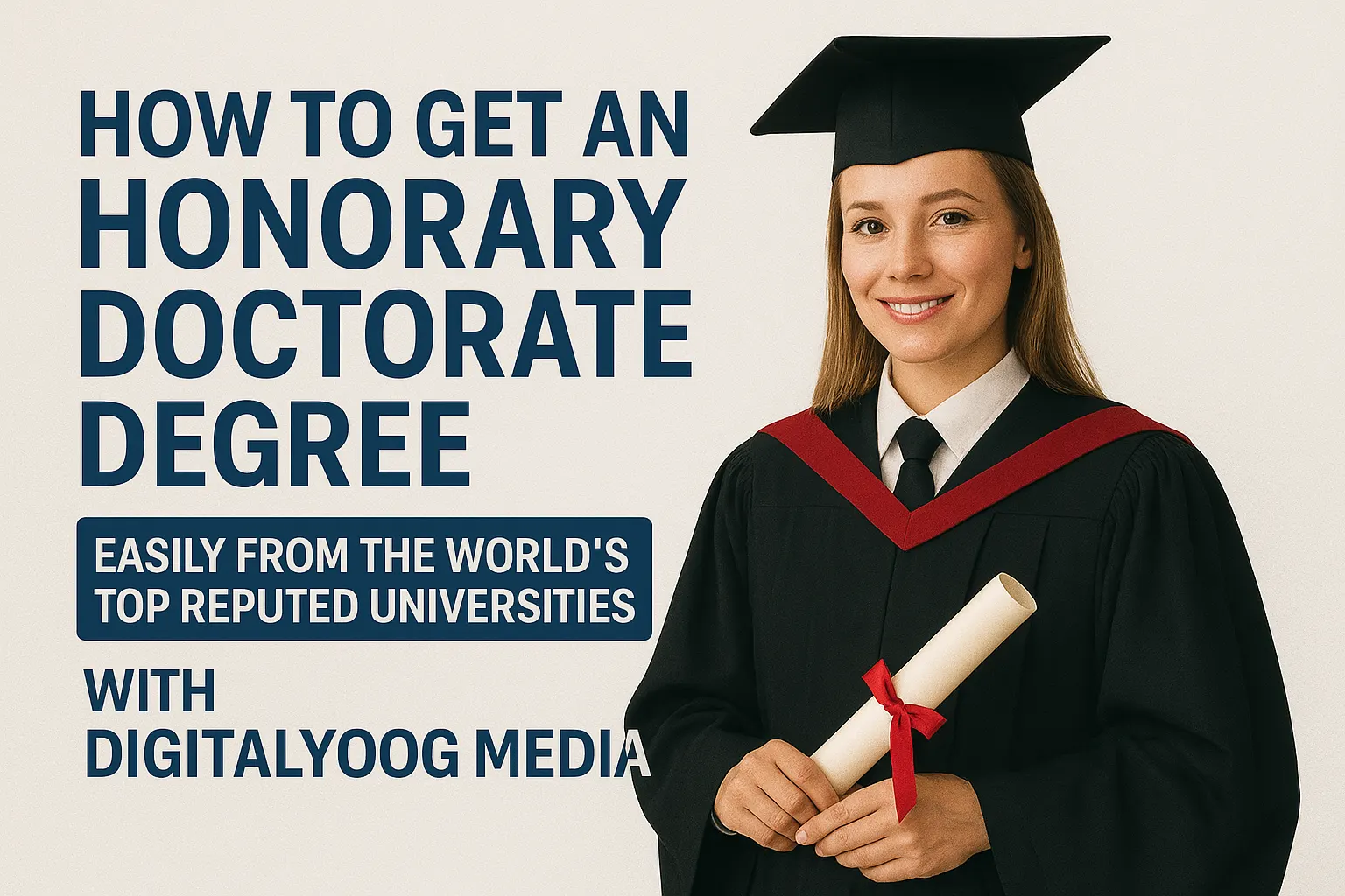 How to Get an Honorary Doctorate in USA?