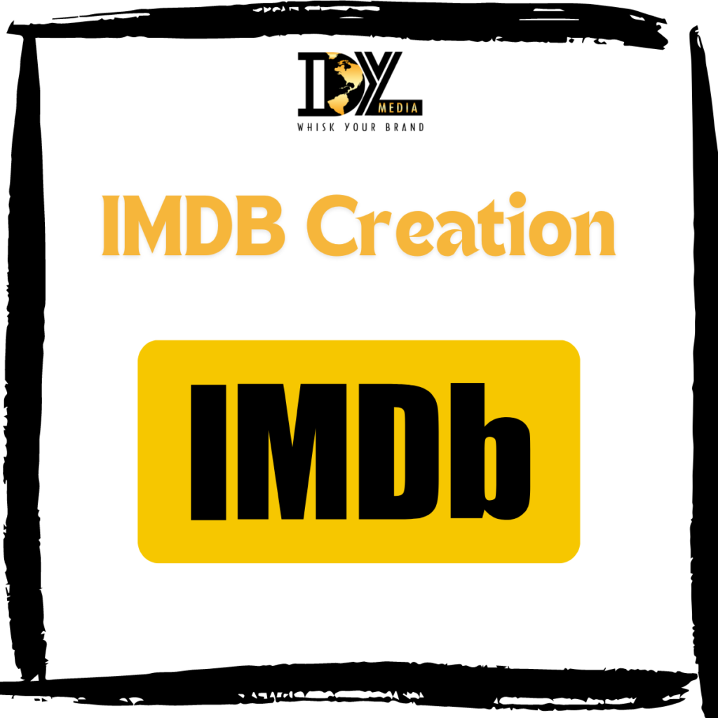 IMDb Profile Creation and Editing Services